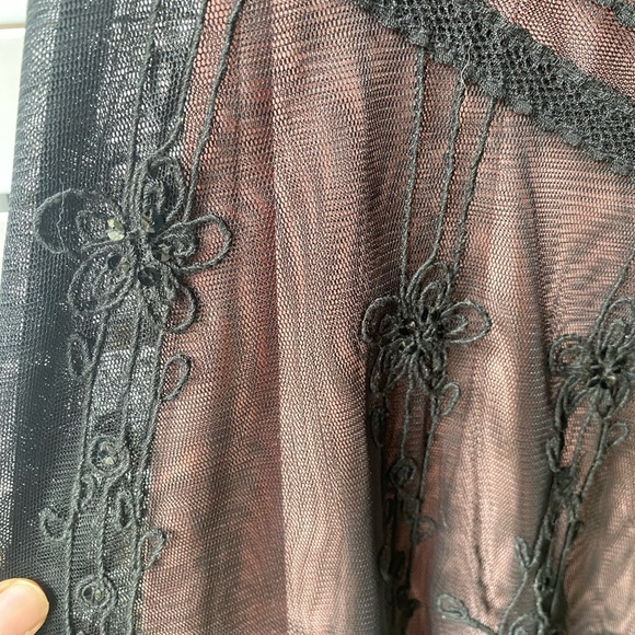 BCBGMaxAzria Flirty Ruffles Vintage Dress - Picture 5 of 5